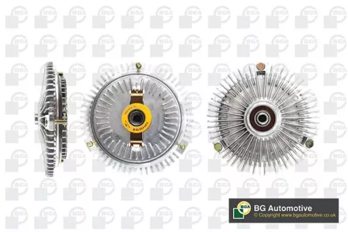 Clutch, radiator fan