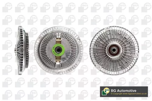 Clutch, radiator fan