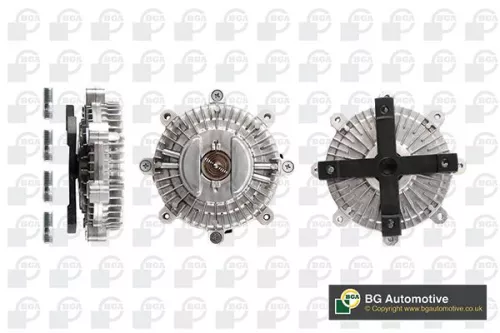 Clutch, radiator fan