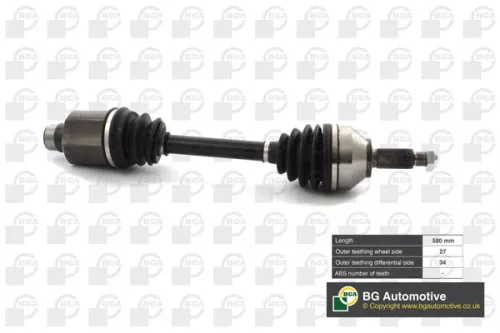 Bga Front Right Drive Shaft For Ford Focus Mondeo