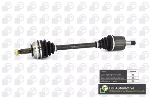 Bga Front Right Drive Shaft For Honda Rover 200 400 Civic Coupe