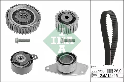 Ina Timing Belt Kit For Opel Renault Vauxhall Clio Espace Kangoo Laguna Master M