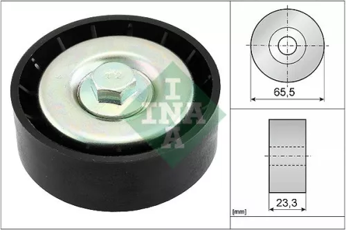 Ina Deflection Idler Guide Pulley V-ribbed Belt For Fiat Lancia Brava Bravo Y