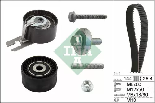 Ina Timing Belt Kit For Citroën Ford Ford Asia & Oceania Peugeot Toyota 1007 107