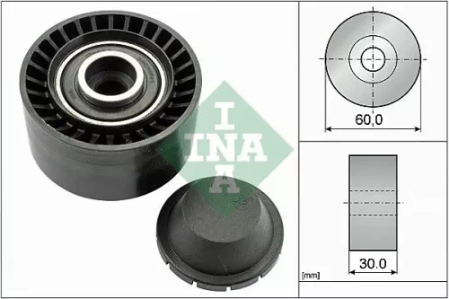 Ina Deflection Idler Guide Pulley V-ribbed Belt For Citroën Ford Ford Asia & Oceania M