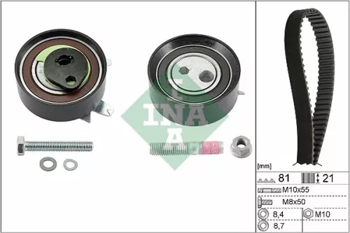 Ina Timing Belt Kit For Volvo Vw 850 Lt 28-35 Lt 28-46 S70 S80 Transporter V70