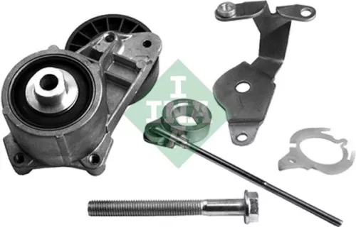 Ina Belt Tensioner V-ribbed Belt For Mercedes-benz Puch 124 190 G-class G-modell