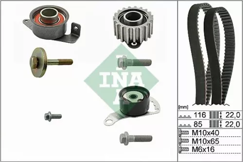 Ina Timing Belt Kit For Ford Mazda 121 Courier Escort Escort Classic Fiesta Ikon