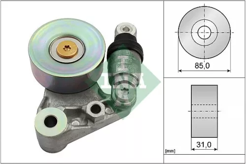 Ina Belt Tensioner V-ribbed Belt For Nissan Navara Patrol Gr Terrano Ii Terrano 