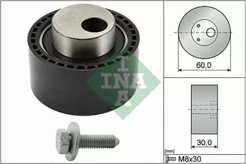 Ina Timing Belt Tensioner Pulley For Citroën Fiat Lancia Peugeot Suzuki 206 306 