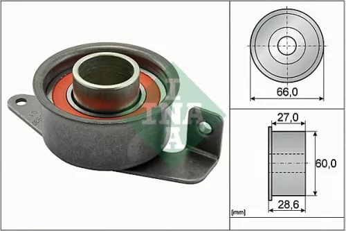 Ina Timing Belt Tensioner Pulley For Ford Mazda 121 Courier Escort Escort Classi