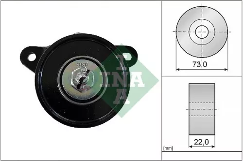 Tensioner Pulley, V-ribbed belt