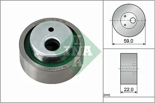 Ina Timing Belt Tensioner Pulley For Citroën Citroën (Df-psa) Dacia Fiat Lancia 