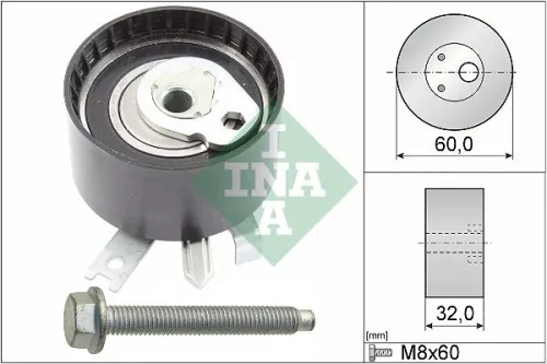 Ina Timing Belt Tensioner Pulley For Dacia Mahindra Renault Nissan Renault Suzuk