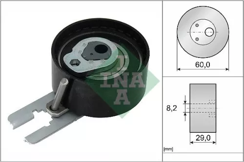 Ina Timing Belt Tensioner Pulley For Citroën Fiat Ford Mazda Mini Peugeot Suzuki
