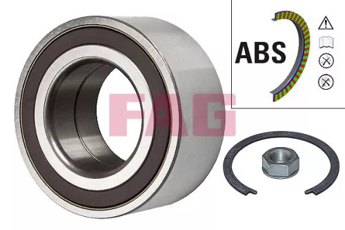Fag Front Wheel Bearing Kit For Citroën Fiat Lancia Peugeot 807 C8 Phedra Ulysse