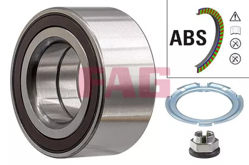 Fag Front Wheel Bearing Kit For Nissan Opel Renault Vauxhall Primastar Trafic Ii