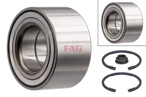 Fag Front Wheel Bearing Kit For Saab 9-3 9-5 900