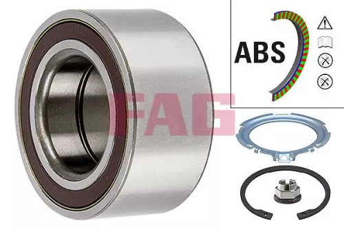 Fag Front Rear Wheel Bearing Kit For Mercedes-benz Renault Citan Clio Grand Scén