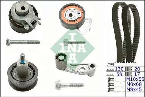 Ina Timing Belt Kit For Seat Vw Bora Golf Leon Lupo Polo Toledo