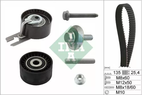Ina Timing Belt Kit For Citroën Suzuki C3 Liana