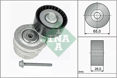 Ina Belt Tensioner V-ribbed Belt For Alfa Romeo Fiat Lancia 145 146 147 156 Brav