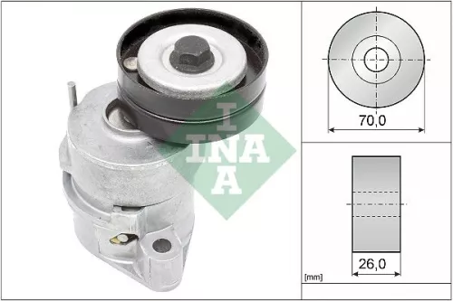 Ina Belt Tensioner V-ribbed Belt For Chevrolet Holden Opel Vauxhall Astra Astra 