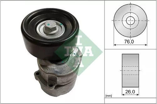 Ina Belt Tensioner V-ribbed Belt For Volvo S40 V40
