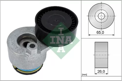 Ina Belt Tensioner V-ribbed Belt For Nissan Renault Clio Grand Scénic Kangoo Kub