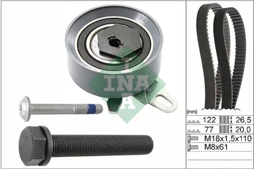 Ina Timing Belt Kit For Vw Transporter