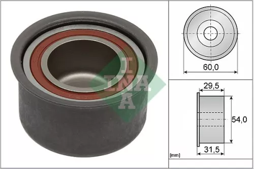 Deflection Pulley/Guide Pulley, timing belt