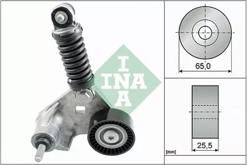 Ina Belt Tensioner V-ribbed Belt For Ford Jaguar Mondeo Transit Transit Tourneo 