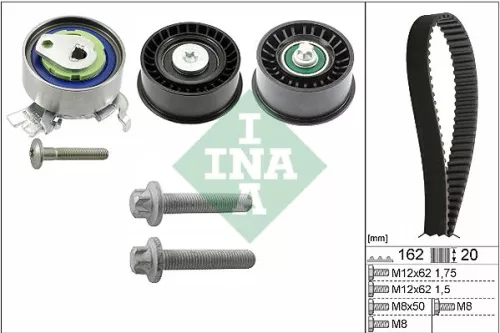 Ina Timing Belt Kit For Chevrolet Holden Opel Saab Vauxhall 9-3 Astra Astra G Cl