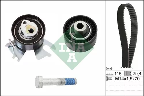 Ina Timing Belt Kit For Citroën Fiat Ford Ford Australia Lancia Peugeot Volvo 30