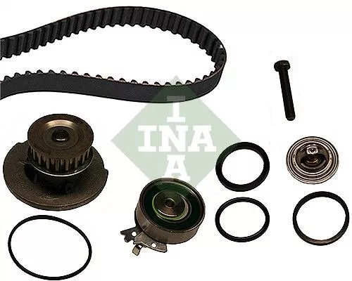 Ina Water Pump & Timing Belt Kit For Holden Opel Vauxhall Astra Astravan Combo C