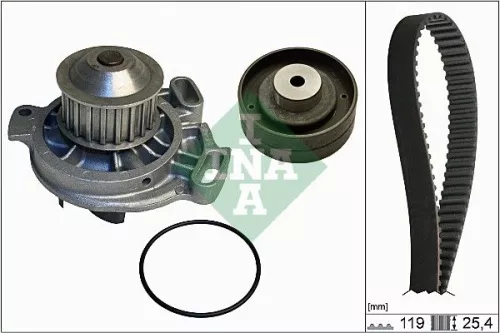 Ina Water Pump & Timing Belt Kit For Audi Volvo Vw 100 240 740 760 780 940 Lt 28