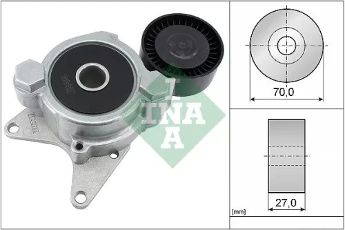 Ina Belt Tensioner V-ribbed Belt For Lexus Toyota Auris Avensis Corolla Is Rav 4