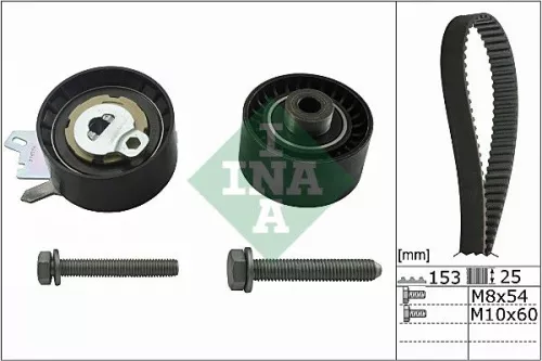 Ina Timing Belt Kit For Citroën Citroën (Df-psa) Peugeot Peugeot (Df-psa) 3008 3
