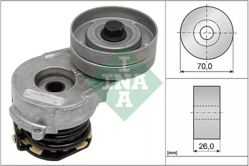 Ina Belt Tensioner V-ribbed Belt For Honda Opel Vauxhall Astra Astra H Classic A