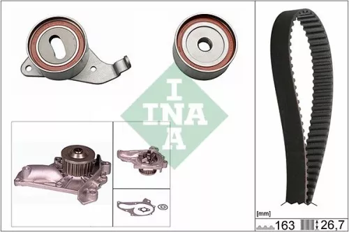 Ina Water Pump & Timing Belt Kit For Holden Toyota Apollo Avensis Caldina Camry 