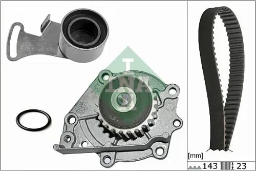 Ina Water Pump & Timing Belt Kit For Fso Mg Rover 100 100 / Metro 200 25 400 45 