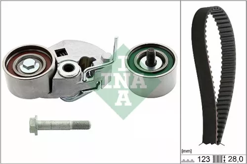 Ina Timing Belt Kit For Hyundai Kia Accent Carens Cee'd Cerato Elantra Getz Gran