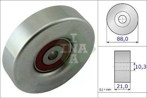 Ina Deflection Idler Guide Pulley V-ribbed Belt For Daihatsu Perodua Subaru Toyota Ava