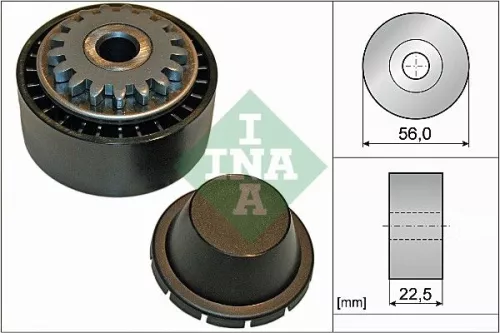 Tensioner Pulley, V-ribbed belt