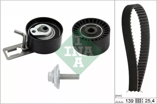 Ina Timing Belt Kit For Citroën Ds Ford Peugeot 2008 206+ 207 208 C3 Ds 3 Ds3 Fi