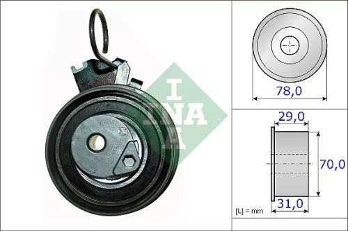Ina Timing Belt Tensioner Pulley For Hyundai Hyundai (Beijing) Kia Kia (Dyk) Car