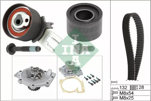 Ina Water Pump & Timing Belt Kit For Volvo C30 C70 S40 S60 S80 V40 V50 V60 V70 X