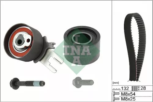Ina Timing Belt Kit For Volvo C30 C70 S40 S60 S80 V40 V50 V60 V70 Xc60 Xc70 Xc90