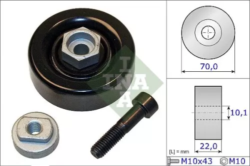 Tensioner Pulley, V-ribbed belt