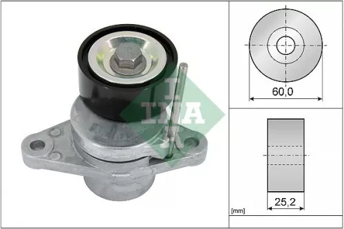 Ina Belt Tensioner V-ribbed Belt For Dacia Lada Nissan Renault Bluebird Sylphy D